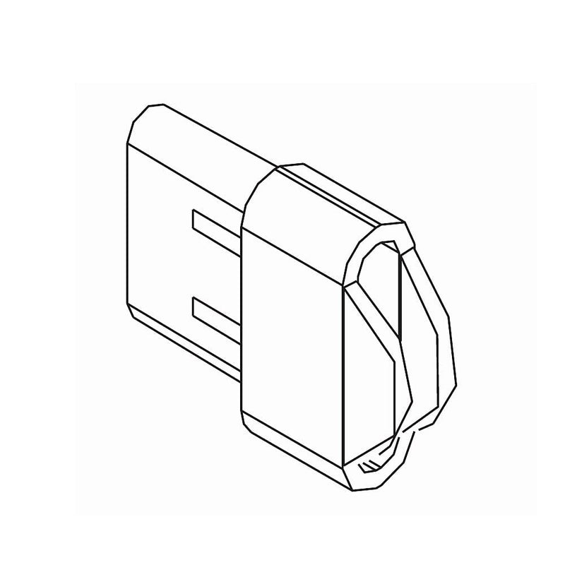 VEKA Rolladen VEKA Endstabgleiter 251.009