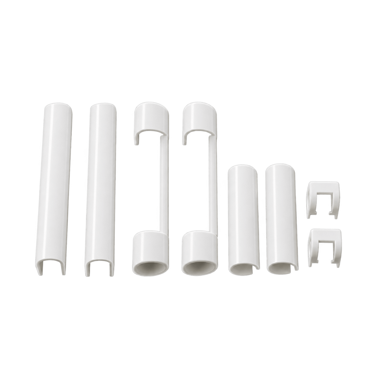 Winkhaus Fenster Winkhaus Abdeckkappen bis 130kg 8teiliges Set