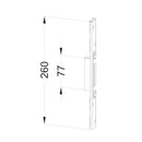 Winkhaus Tür Winkhaus Schliessblech SB U 26-61 MV MC 1886544