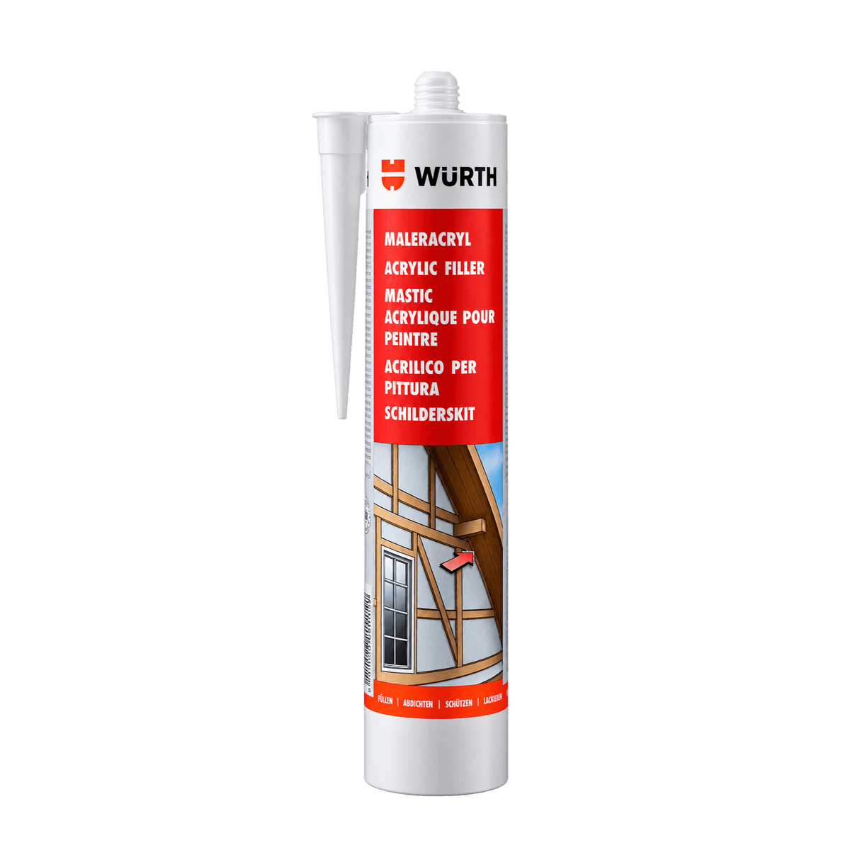 Würth Fenster Würth Maleracryl Weiss 310ml