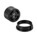 Yooda Rolladen Yooda Adapter und Mitnehmer für Rundwelle Ø40 für Antriebe 35 Serie (C TYP)