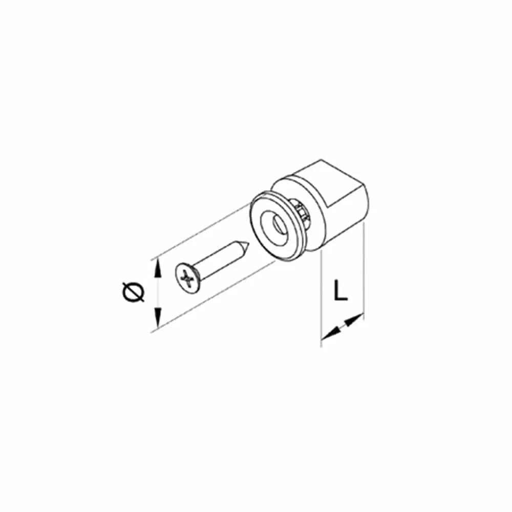 Aluprof Endleisten Stopper 18mm Set