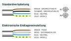 Cherubini Universal-Einstellkabel für Rolladenmotoren A530066