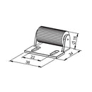 Eckermann Abdruckrolle 21mm