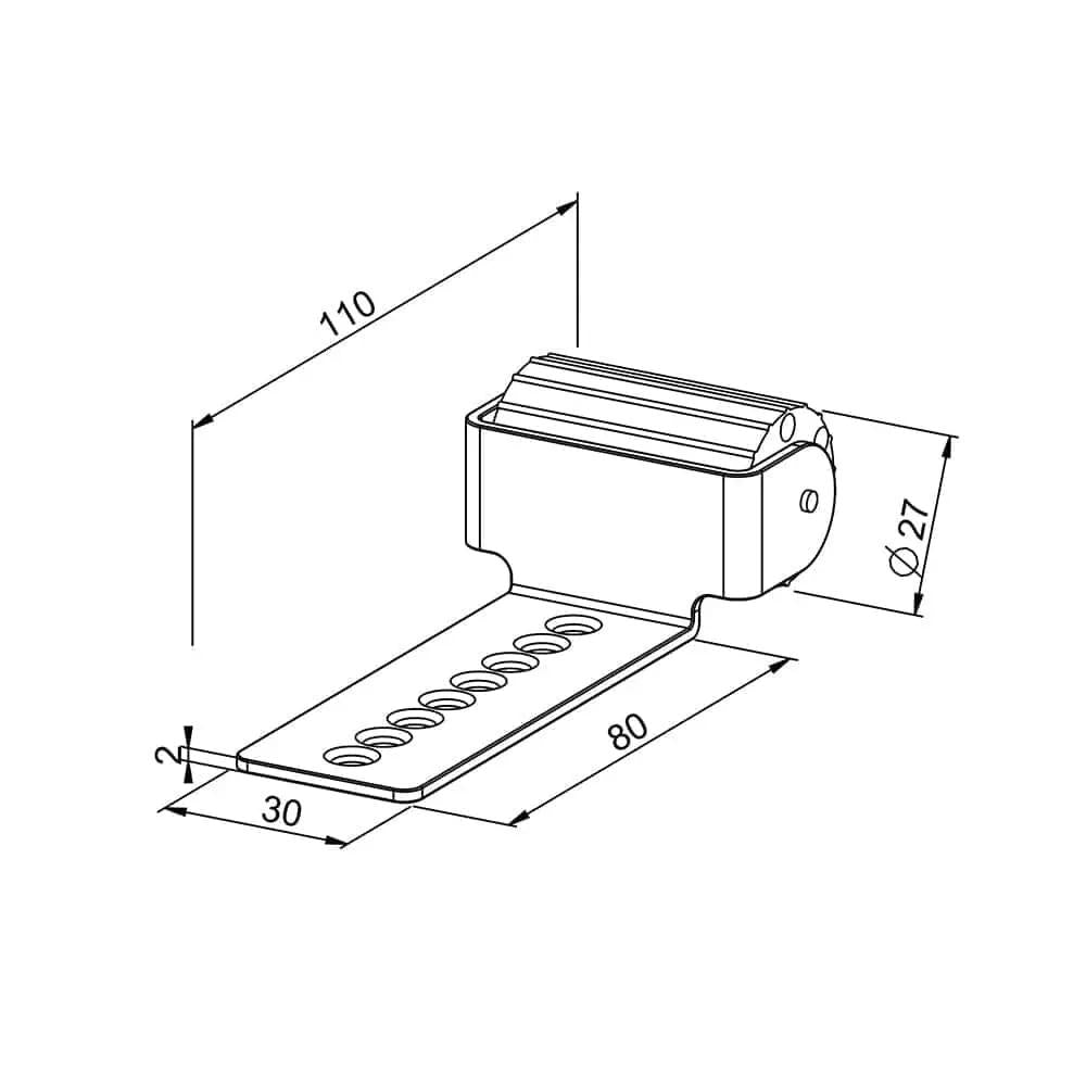 Eckermann Abdruckrolle 31mm