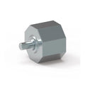 Eckermann Metall Walzenkapsel zum aufstecken mit Zapfen SW60