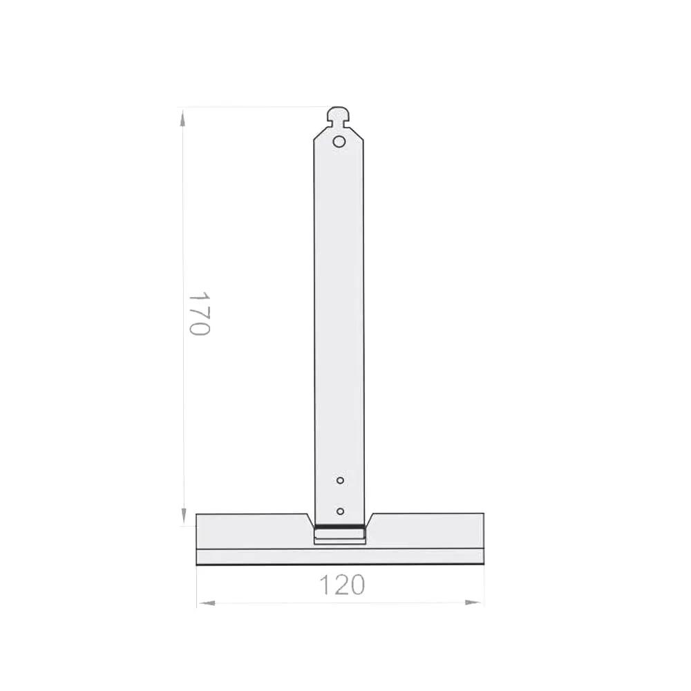 Portos Aufhängefeder Stahl 170/120mm zum Einhängen Set