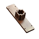 Portos Rolladen Endkappe für Doppel Führungsschiene P-105