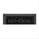 Schüco Wasserschlitzkappen in Schwarz RAL 9010