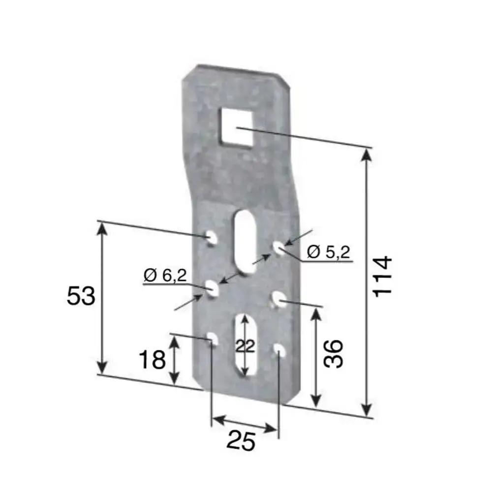 Selve Motorlager für Rollladenfertigkästen 12mm 281910 