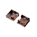 Aluplast Rolladen Braun Aluplast Endkappe für Führungsschiene 620032