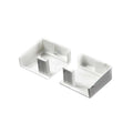Aluplast Rolladen Weiss Aluplast Endkappe für Führungsschiene 620032