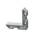 Aluprof Insektenschutz Aluprof Eckverbinder aus Aluminium 55x55x16mm Anschrauben