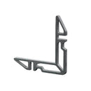 Aluprof Insektenschutz Aluprof Eckverbinder aus Aluminium 80x80x5mm