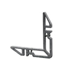 Aluprof Insektenschutz Aluprof Eckverbinder aus Aluminium 80x80x5mm Anschrauben