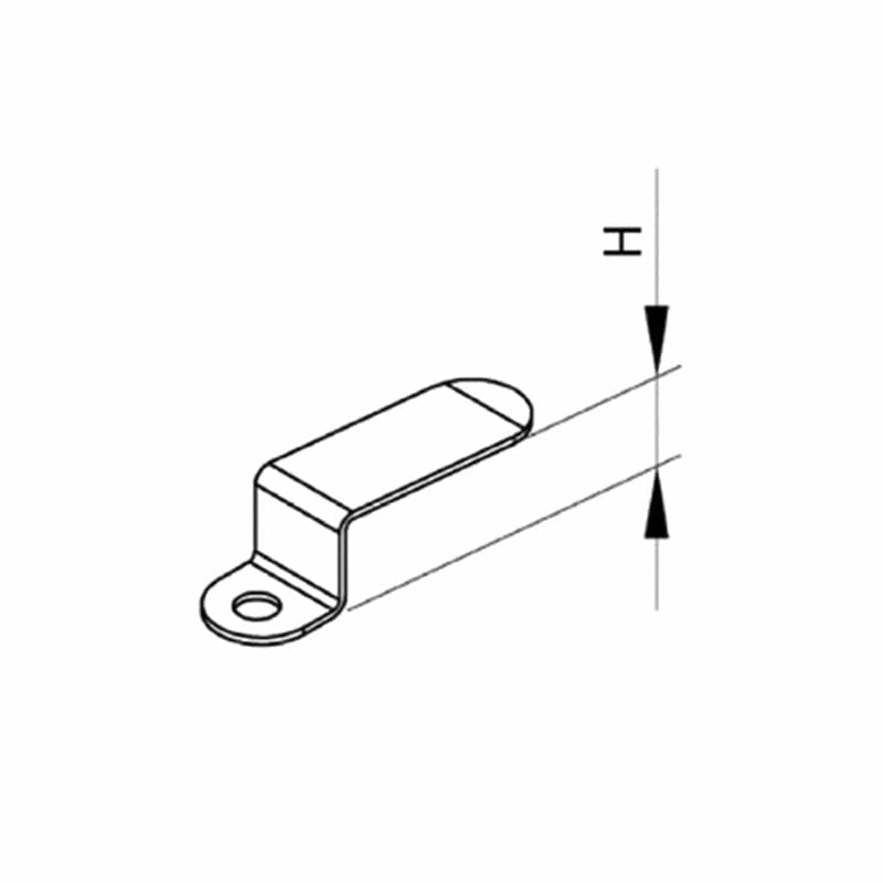 Aluprof Insektenschutz Aluprof Einhängewinkel des Spannrahmens 32mm