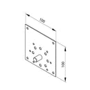 Aluprof Rolladen Aluprof Asymmetrische Lagerplatte