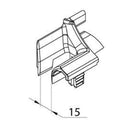 Aluprof Rolladen Aluprof Einlauftrichter für Führungsschiene SL/4