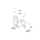 Aluprof Rolladen Aluprof Kapselhalter UOBS/T