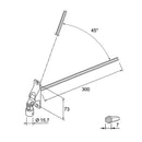 Aluprof Rolladen Aluprof Kardangelenk ACEC 45° 300mm