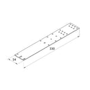 Aluprof Rolladen Aluprof Kastenbefestigung zum Fensterrahmen LPB-RO Set