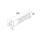 Aluprof Rolladen Aluprof Montagehalterung UM/T/25 Set