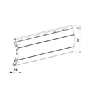 Aluprof Rolladen Aluprof PVC Rolladenpanzer perforiert PT52