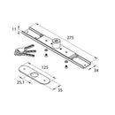 Aluprof Rolladen Aluprof Rolladen Zylinderschloss für Endschiene