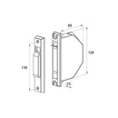 Aluprof Rolladen Aluprof Unterputz Gurtwickler für 14mm breiten Gurt und 4,2m Länge