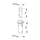 Aluprof Rolladen Aluprof Verbindungstrichter zweielementig