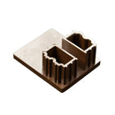 Portos Rolladen Braun Portos Endkappe ZPPDO53