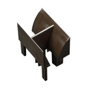 Aluprof Rolladen Dunkel Braun Aluprof Doppelter Einlauftrichter SLD60/12