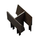 Aluprof Rolladen Dunkel Braun Aluprof Doppelter Einlauftrichter SLD60/17