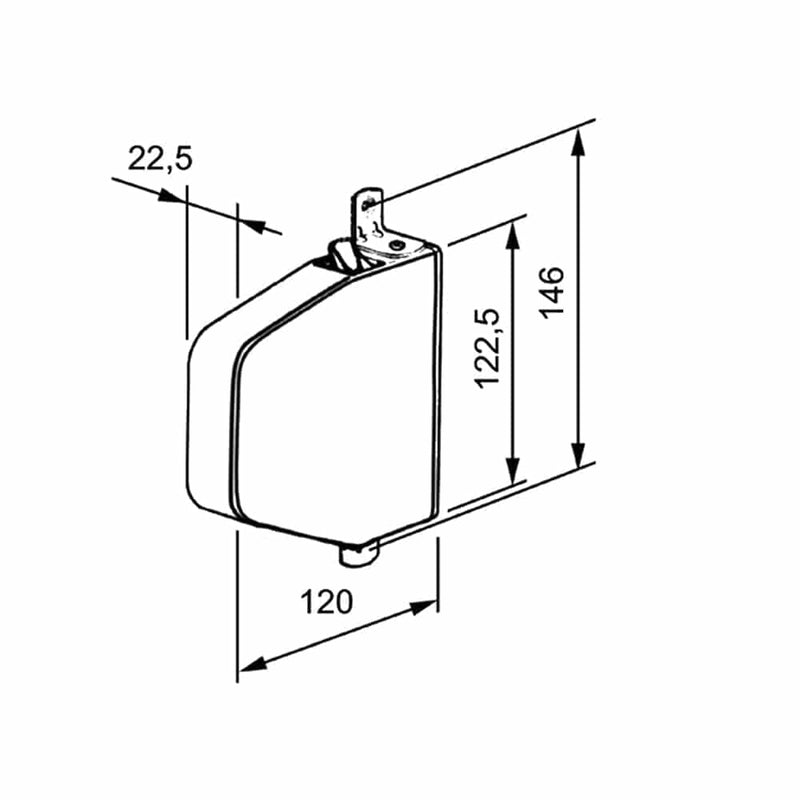 Aluprof Rolladen Universal Gurt und Schnurwickler 4,5mm Schnur und 14mm Gurt