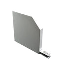 Aluprof Rolladen Weiss Aluprof Blendenkappen Seitenblende 45° BS205