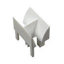 Aluprof Rolladen Weiß Aluprof Doppelter Einlauftrichter SLD60/12