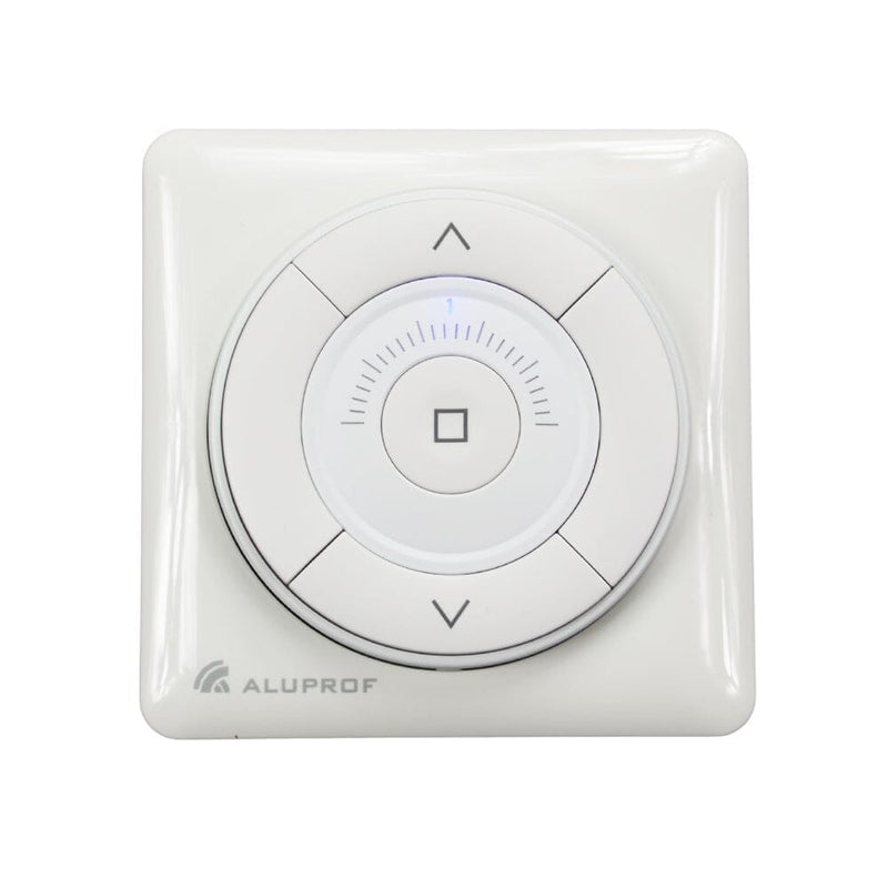Aluprof Rolladen Weiss Aluprof Wandsender AC134-01 1-Kanal