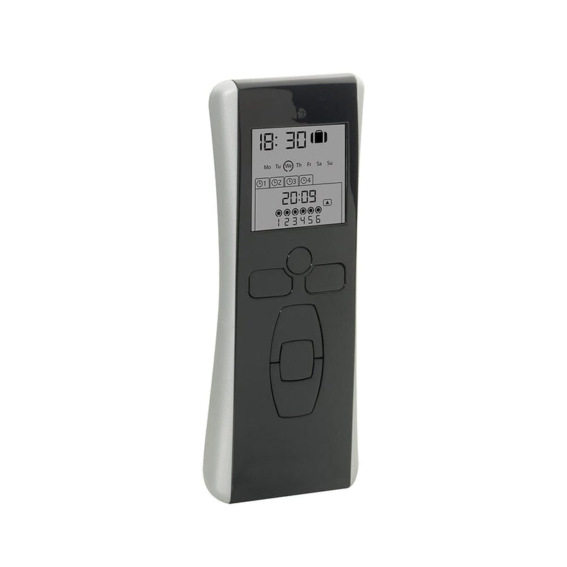 ASA Rolladen Schwarz ASA Handsender 6-Kanal mit Zeitschaltuhr GO-6T Elegance