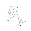 Cherubini Rolladen Cherubini Kurbelmechanismus mit Bolzen ACEC 1:7 12Nm