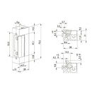 Dorcas Tür Dorcas E-Öffner mit Tagesentriegelung D-45.ND/FLEX 20 mm