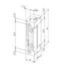 Dorcas Tür Dorcas E-Öffner mit Tagesentrieglung D-41.D/FLEX 16,5mm