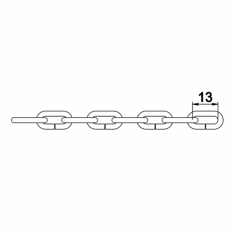 Eckermann Rolladen Eckermaann Rolltor Stahlkette 2,7mm