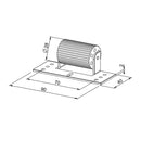 Eckermann Rolladen Eckermann Abdruckrolle 34mm Set
