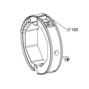 Eckermann Rolladen Eckermann Befestigungsring Halb-Ringe für SW70 Set