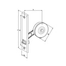 Eckermann Rolladen Eckermann Einlass Gurtwickler Standard UP für 22mm breiten Gurt