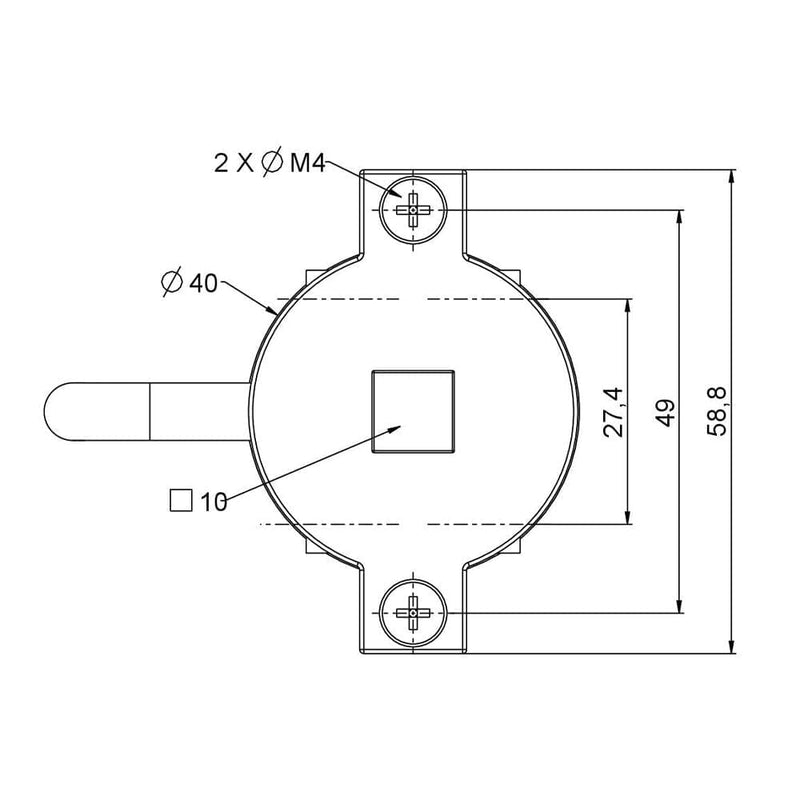 Eckermann Rolladen Eckermann Rolladenmotor Ø35 10/17 10Nm