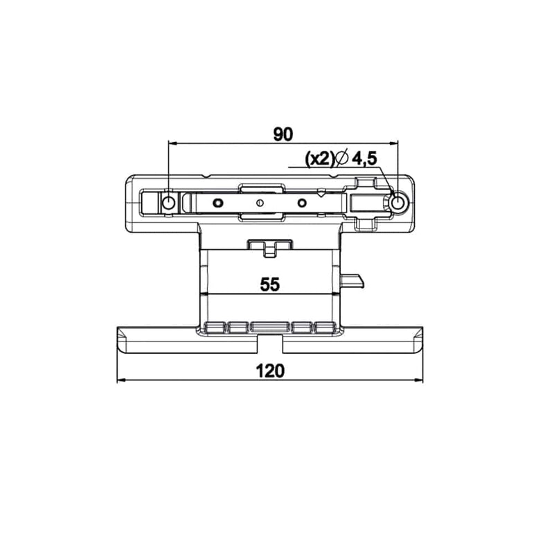 Eckermann Rolladen Eckermann Wellenverbinder OKTOEASY 1-gliedrig SW50/60 Set