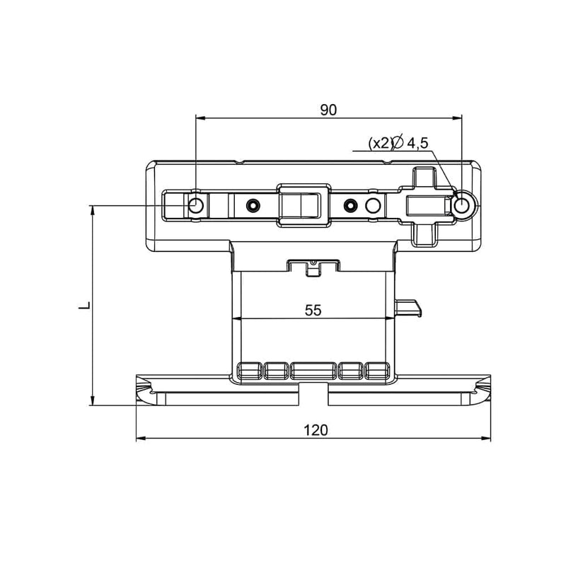 Eckermann Rolladen Eckermann Wellenverbinder OKTOEASY 2-gliedrig SW50/60 Set