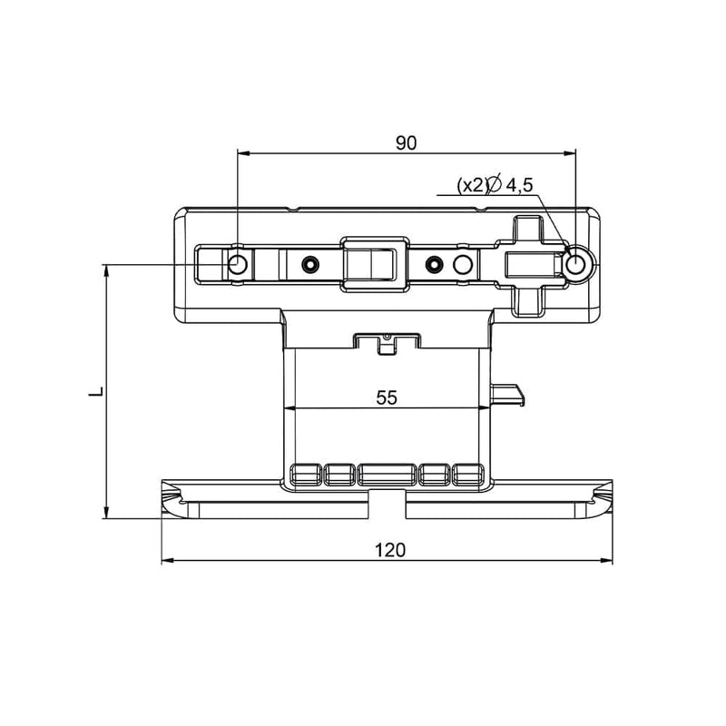 Eckermann Rolladen Eckermann Wellenverbinder OKTOEASY 3-gliedrig SW50/60 Set