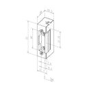 effeff Türöffner ohne Stulp Nr. 17 E 6-12V #